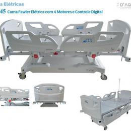 Cama Fawler Elétrica Modelo MD045 com 04 Motores e Controle Digital Cama Fawler Elétrica Modelo MD045 com 04 Motores e Controle Digital
