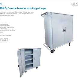 Modelo MD064A Carrinho de Transporte de Roupa Limpa Modelo MD064A Carrinho de Transporte de Roupa Limpa